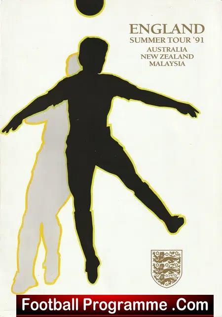 Australia v England 1991 – Summer Tour Brochure Multi SIGNED