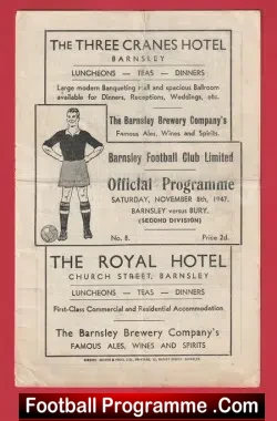 Barnsley v Bury 1947 – 1940s
