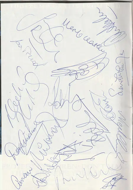 Bolton Wanderers v Liverpool 1995 - Cup Final Multi SIGNED