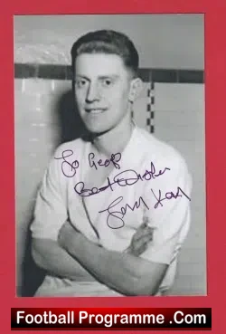Everton Tony Kay Autograph Signed Modern Picture - football memorabilia