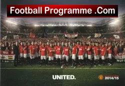 Manchester United League Match Ticket Book LMTB 2014 2015