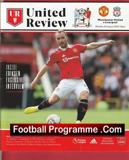 Manchester United v Liverpool 2022 – Man Utd