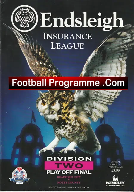 Notts County v Bradford City 1996 – Play Off Final