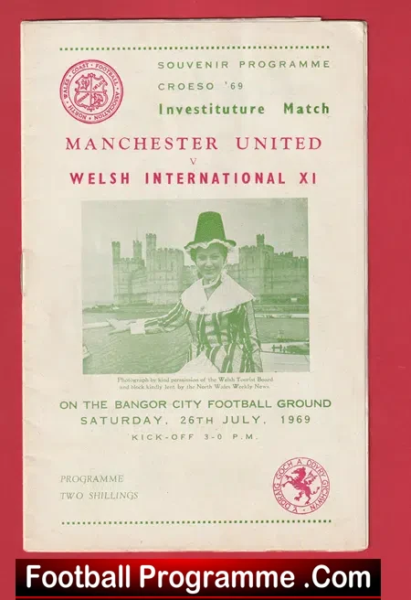 Wales v Rest of the United Kingdom 1969 – George Best + Charlton