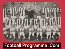 West Bromwich Albion Football Club WBA Multi SIGNED 1964 1965 - football programme