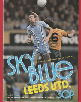 Coventry City v Manchester United 1980 – Man Utd