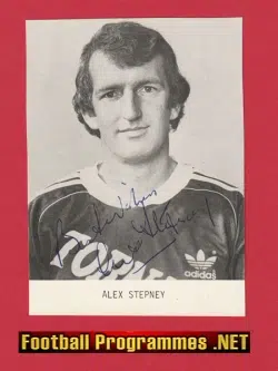 Manchester United Alex Stepney Autograph Man Utd Goalie