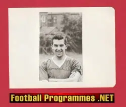 Manchester United Ronnie Cope Autograph Man Utd 1950s
