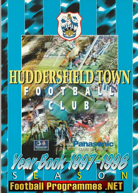 Huddersfield Town Football Club Multi Autographed SIGNED 1998