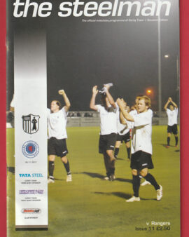 Corby Town v Glasgow Rangers 2011 – Friendly Match