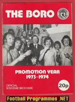 Middlesbrough Football Club Promotion Year Souvenir Brochure 74