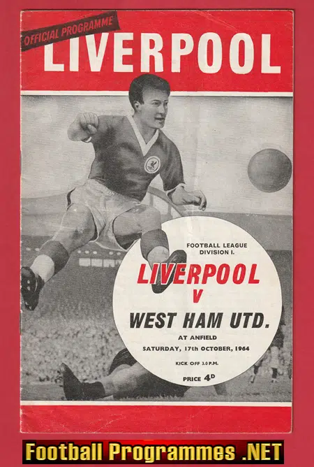 Liverpool v West Ham United 1964 – 1960s