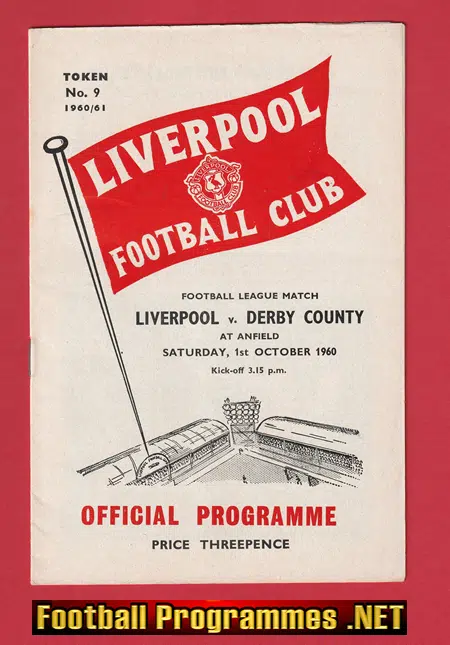 Liverpool v Derby County 1960