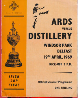 Ards v Distillery 1969 – Irish Cup Final Belfast
