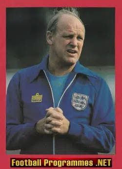 England Ron Greenwood Signed Picture Autograph 1970s Manager