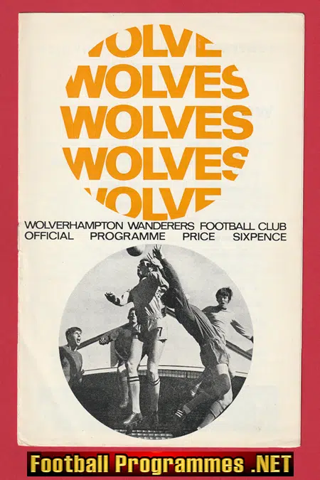 Wolves Wolverhampton v Burnley 1967
