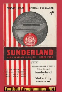 Sunderland v Stoke City 1963