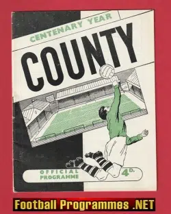 Notts County v Swindon Town 1962 - Centenary Year