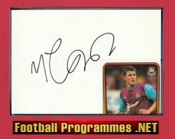 Manchester United Michael Carrick Autographed Signed