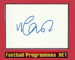 Manchester United Michael Carrick Autographed Signed Man Utd