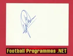 Manchester United Edwin Van Der Sar Autographed Signed Man Utd