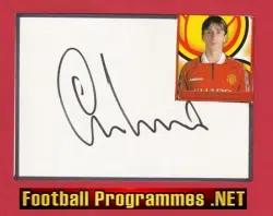 Manchester United Gary Neville Autographed Signed Man Utd