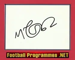 Manchester United Michael Carrick Autograph Signed Man Utd