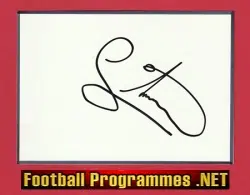 Manchester United Mikael Silvestre Autograph Signed Man Utd