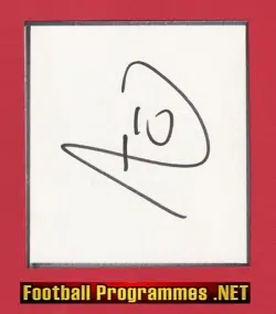 Manchester United Rio Ferdinand Autograph Signed Man Utd