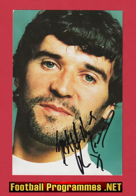 Manchester United Roy Keane Autograph Signed Man Utd