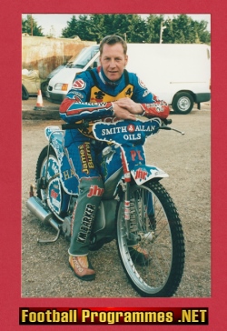 Berwick Speedway Paul Bentley Autograph Signed Picture Photo