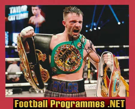 Boxing Josh Taylor Autograph Signed Picture Photograph