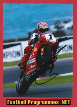Superbikes Carl Fogarty Foggy Signed Autographed Picture