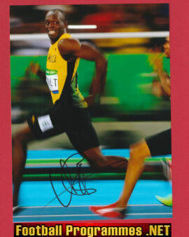 Athletics Usain Bolt Signed Autographed Picture Photograph