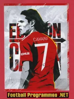Manchester United Edinson Cavani Autograph Signed Picture