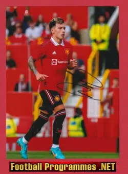 Manchester United Lisandro Martinez Autograph Signed Picture