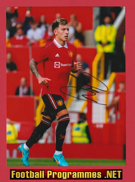 Manchester United Lisandro Martinez Autograph Signed Picture