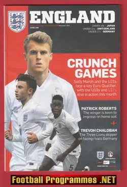 England v Switzerland 2015 - U21 Multi Signed Autographed
