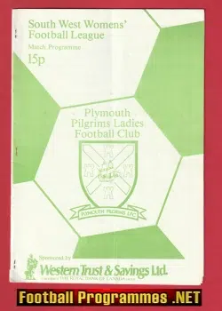 Plymouth Pilgrims Ladies v Pelynt 1981 - 1980s Womens Football