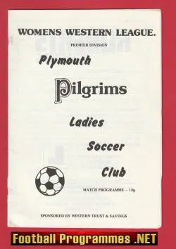 Plymouth Pilgrims Ladies v Bath 1970s - Womens Football