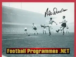 Manchester United Alec Dawson Autograph SIGNED Glossy Photograph