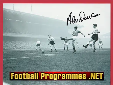 Manchester United Alec Dawson Autograph SIGNED Glossy Photograph