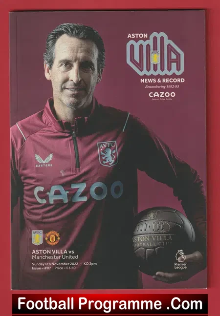 Aston Villa v Manchester United 2022 – Ronaldo Last Game Final