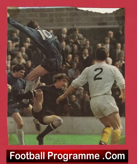 Barrow Football Club 1969 - Multi Autographed SIGNED