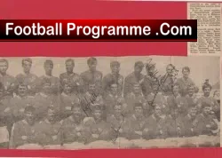 Bournemouth Football Club Multi Autographed Signed 1968 - football programme