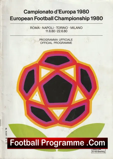 England European Championship 1980 – Euro 80 Italy