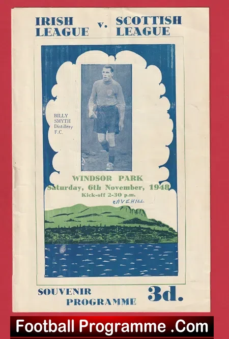 Ireland League v Scotland 1948 – Windsor Park