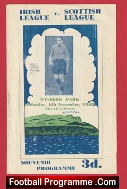 Ireland League v Scotland 1948 – Windsor Park