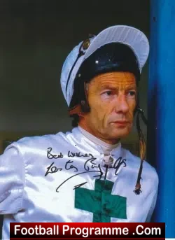 Lester Piggott Signed Autograph Horse Racing Jockey