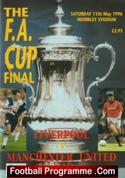 Manchester United v Liverpool 1996 - FA Cup Final Magazine - football programme